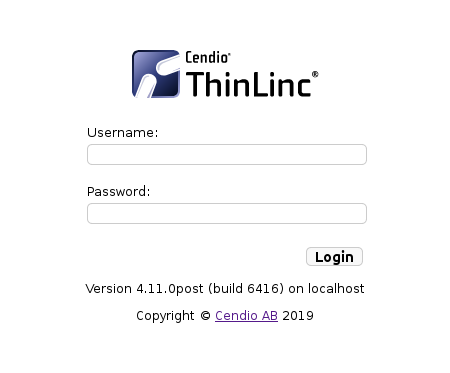 ThinLinc Web Access Login